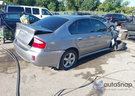 2008 Subaru Legacy 2.5I z USA, uszkodzony, nr VIN 4S3BL616687224110